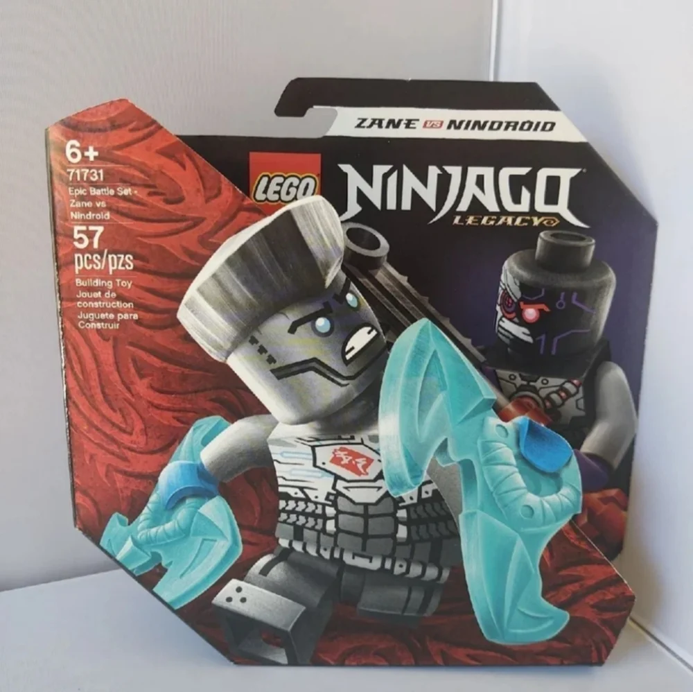 Zane vs Nindroid Lego Ninjago Battle Set 71731 NWT Building Toy Set